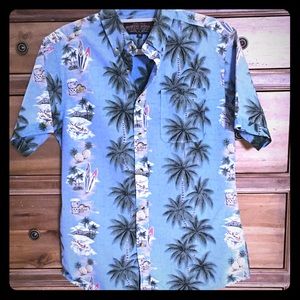 Casual Hawaiian Shirt -  100% Cotton